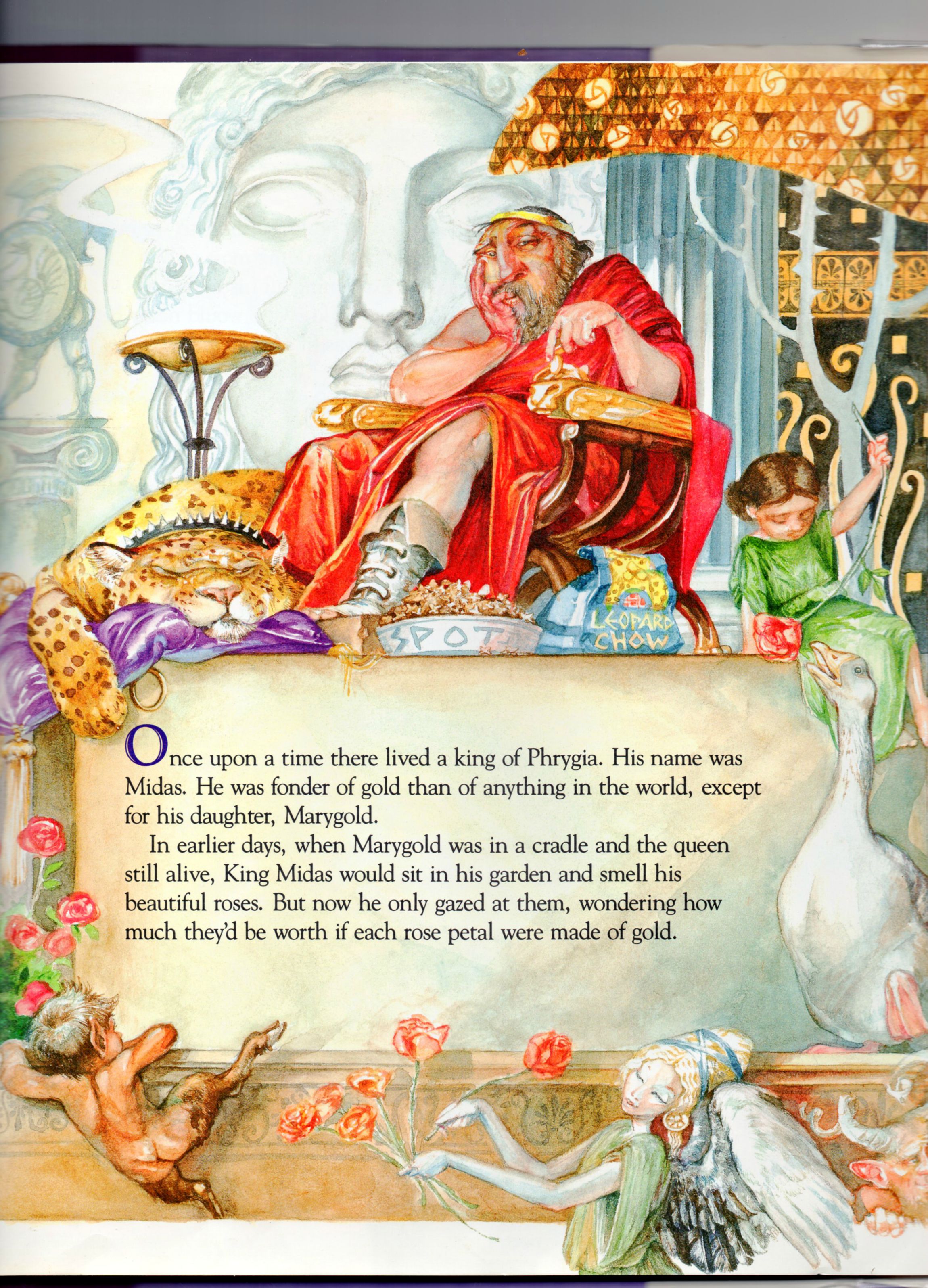 The story of King Midas and his ability to turn everything he touched into  gold is one of the most famous fables of all time — a classic myth telling  of the